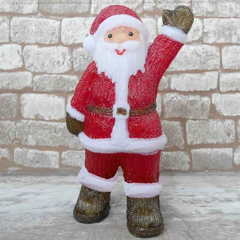 イルミネーション 可愛いサンタ53cm クリスマス LED USB オブジェ 立体
