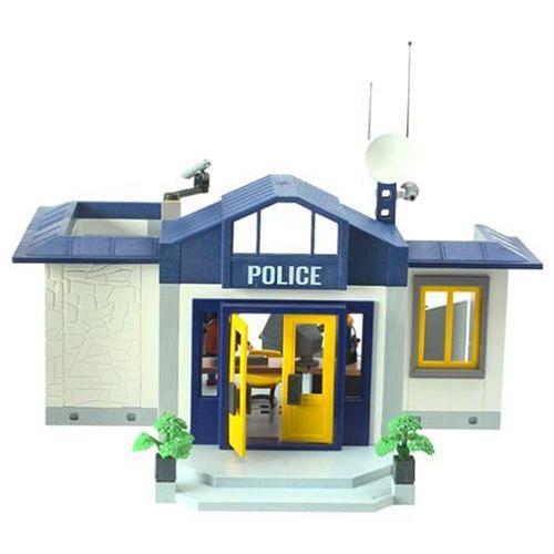 Playmobil(プレイモービル) ポリス 牢屋付警察署 3165 : ワールド