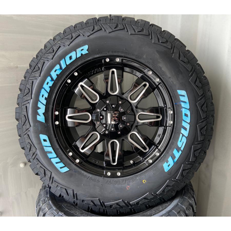 MONSTA TYRES 120/150 プラド ハイラックス FJ H3 17インチ タイヤ
