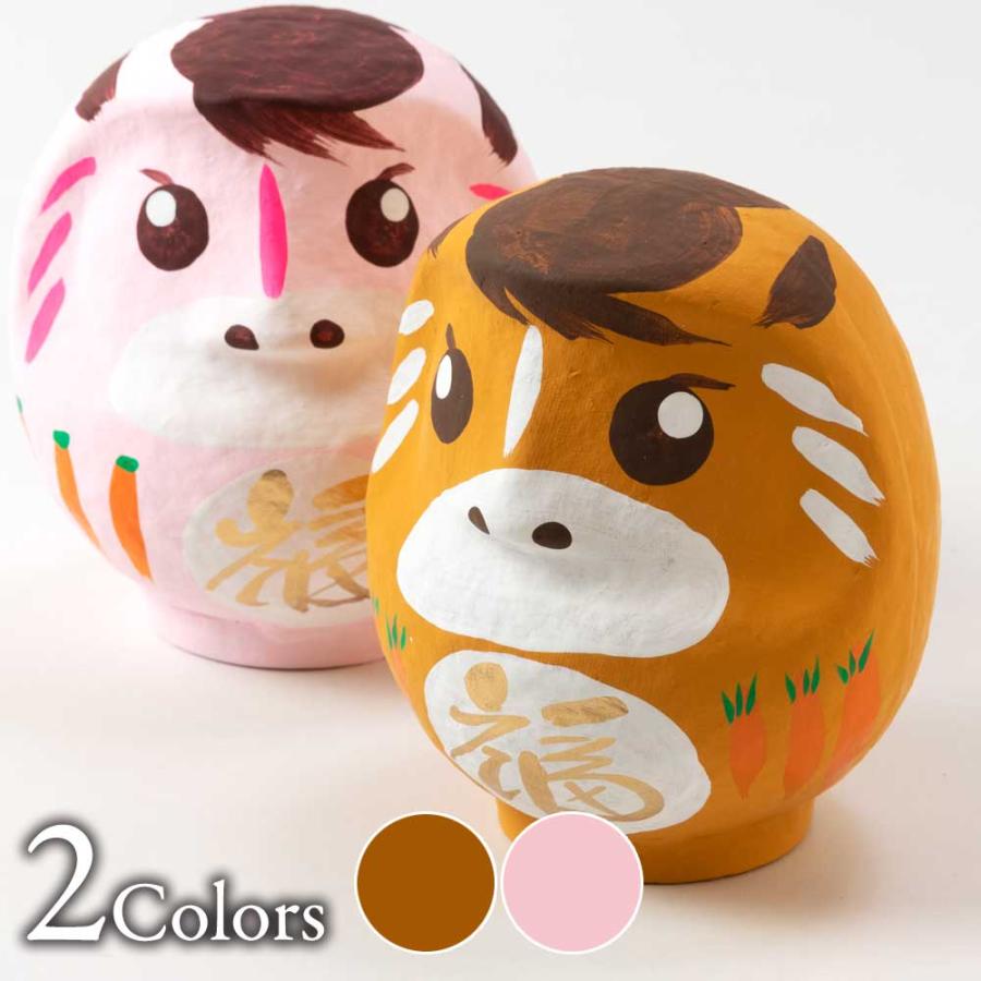 高崎だるま 2026年干支だるま午 令和8年 馬 うま 招福万来の正月飾り