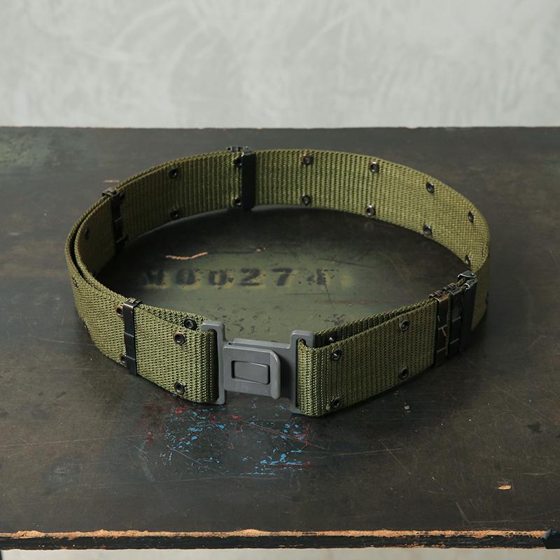 MILITARY（ミリタリー） 実物 USED 米軍 LC-2 ピストルベルト OD 初期