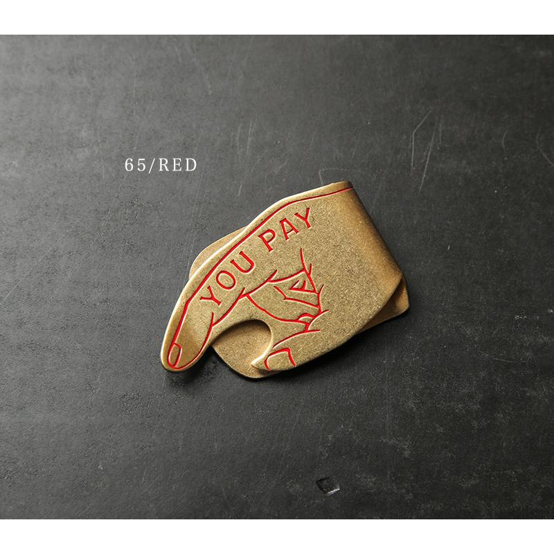 BUTTON WORKS ボタンワークス BW-0185 “YOU PAY”MONEY CLIP 2