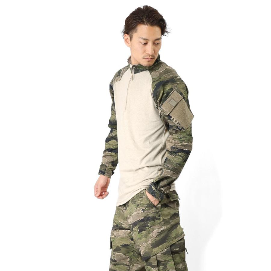 TRU-SPEC（トゥルースペック） 1/4 ZIP COMBAT シャツ A-TACS iX [2503