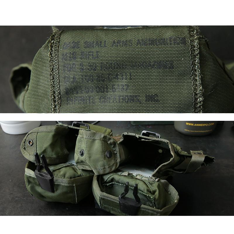 MILITARY（ミリタリー） 実物 USED 米軍 M-16 30連 マガジンポーチ OD