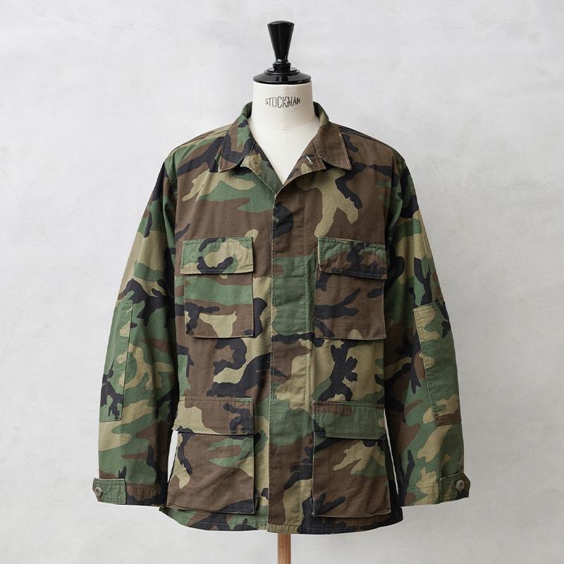 MILITARY（ミリタリー） 実物 新品 デッドストック 米軍 BDU WOODLAND
