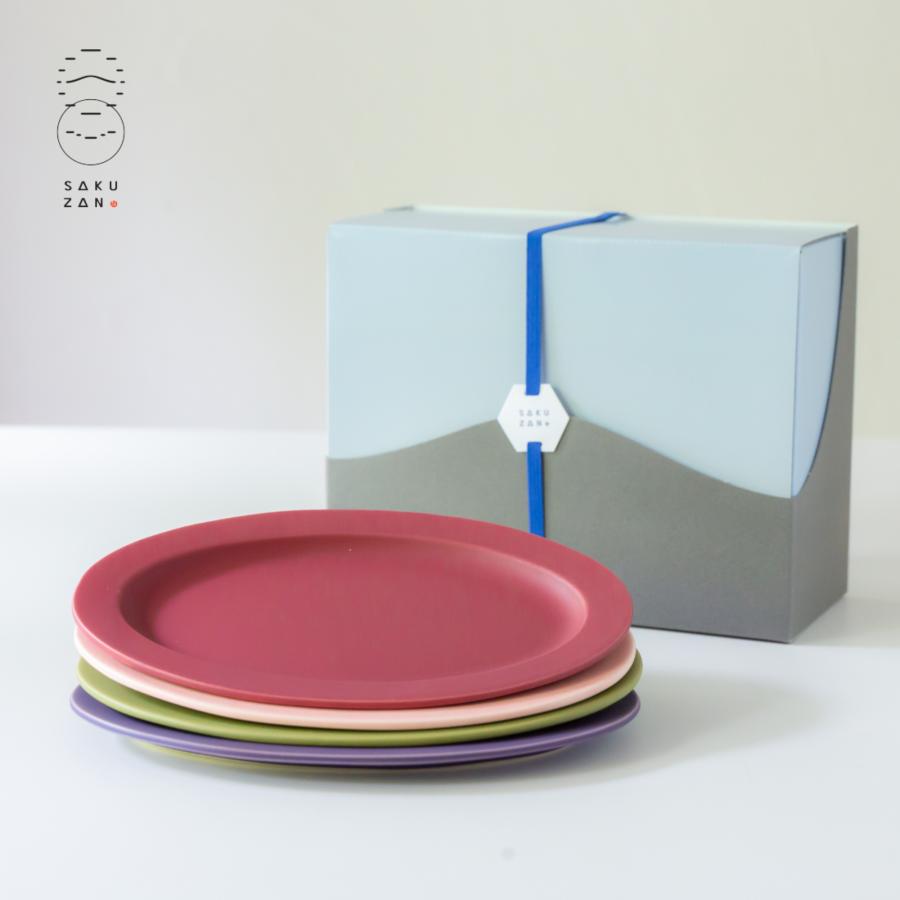 美濃焼 作山窯 SAKUZAN Sara Gift オーバル プレートM4枚 セット