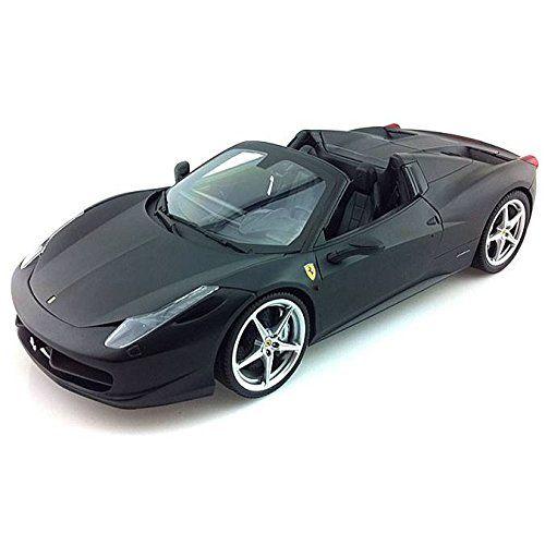 FERRARI フェラーリ 458 spider 黒(マットブラック) hotwheels ホット
