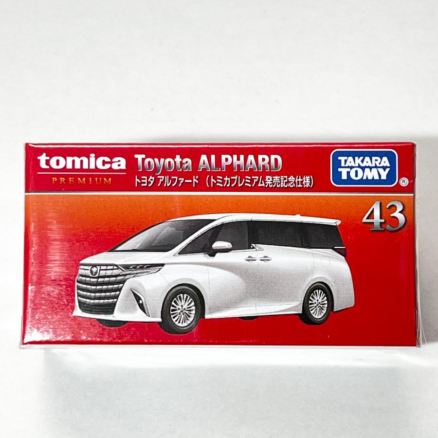 トミカプレミアム タカラトミー 43 トヨタ アルファード 発売記念仕様