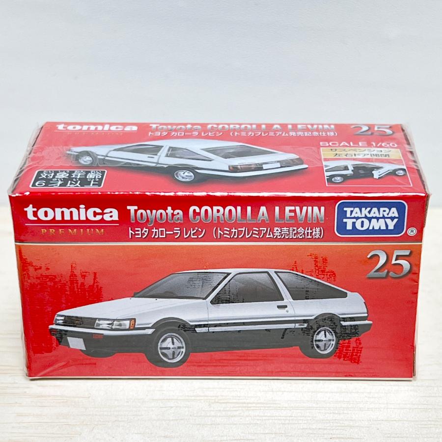 トミカプレミアム タカラトミー 25 トヨタ カローラ レビン 発売記念