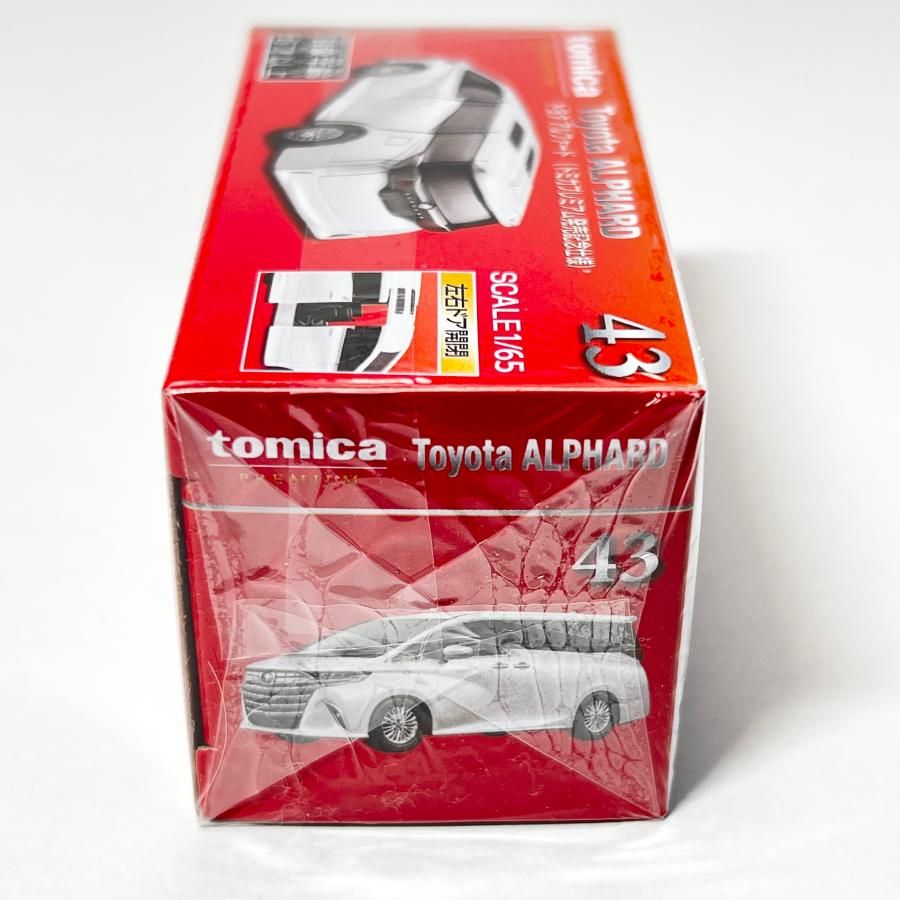トミカプレミアム タカラトミー 43 トヨタ アルファード 発売記念仕様