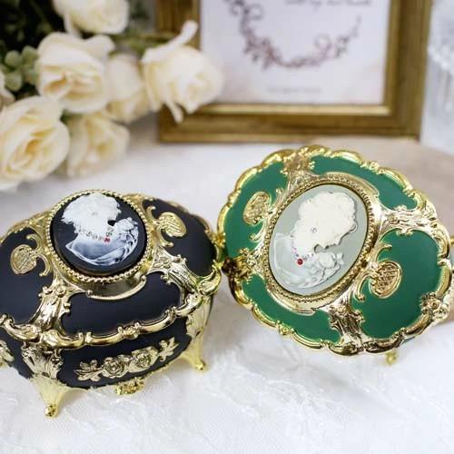 オルゴール ジュエリーボックス 宝石箱 ジュエリーケース カメオ CAMEO