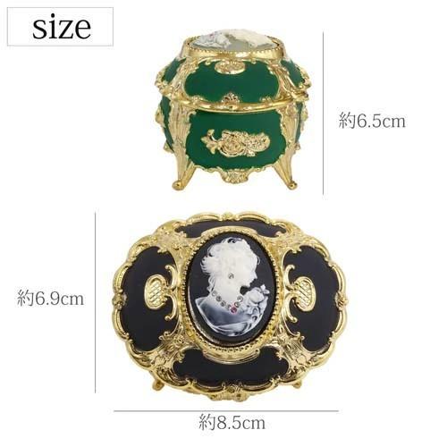 オルゴール ジュエリーボックス 宝石箱 ジュエリーケース カメオ CAMEO