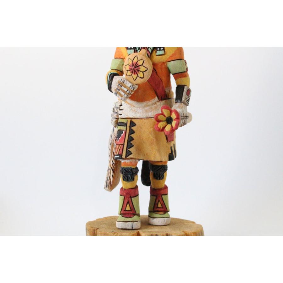 ネイティブアメリカン /ホピ族/カチーナ／カチナドール/Quail Kachina