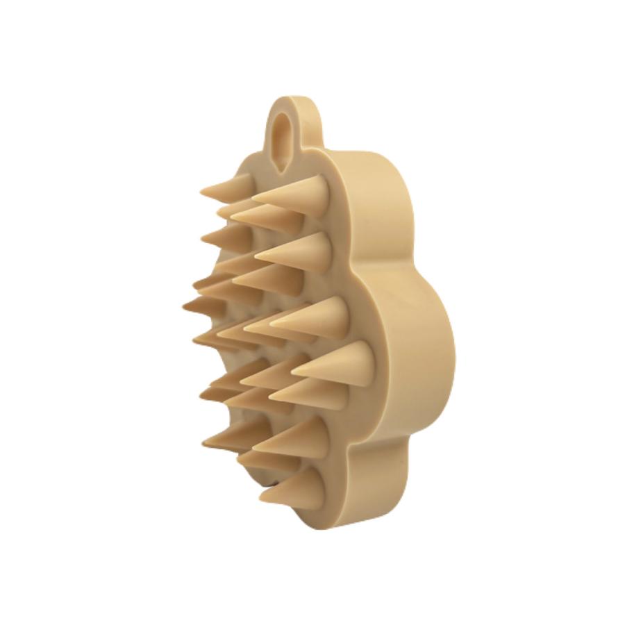 スカルプブラシ S字フック付き シリコン 頭皮マッサージ シャンプー