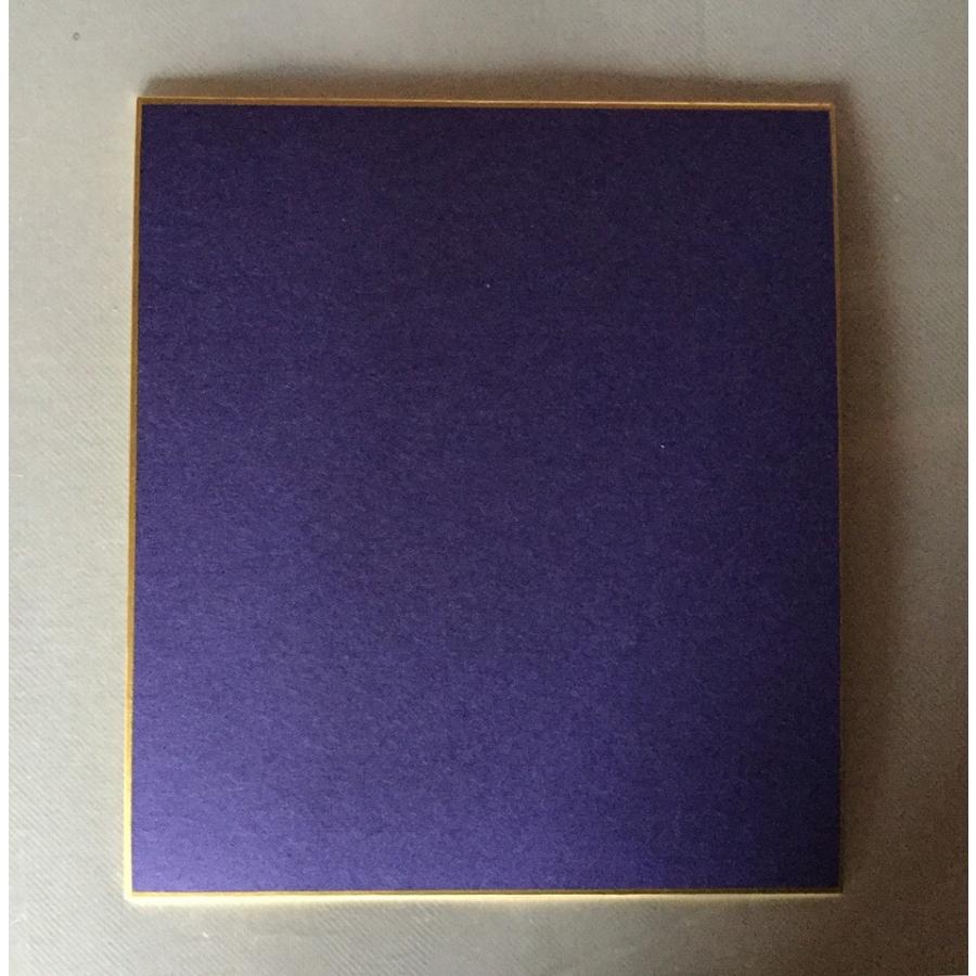 カラー色紙 紫色 273×242cm にじまない 5枚 サイン、寄せ書き、お