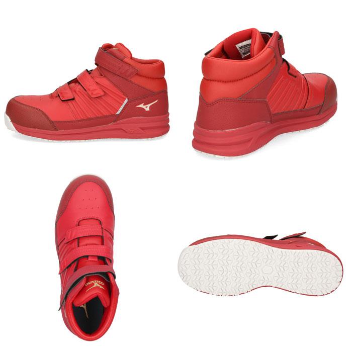 オールマイティ ミズノ 安全靴 作業靴 セーフティーシューズ メンズ 靴