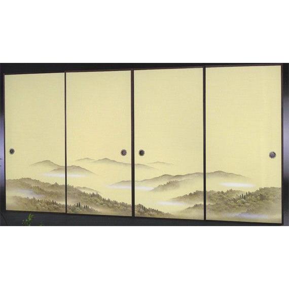 襖紙 4枚組 4枚柄織物高級ふすま紙 P-1609 : 和紙苑 - 通販 - Yahoo