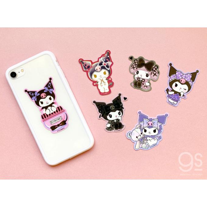 全6種セット マイメロディ＆クロミ ステッカー 真夜中のメロクロ