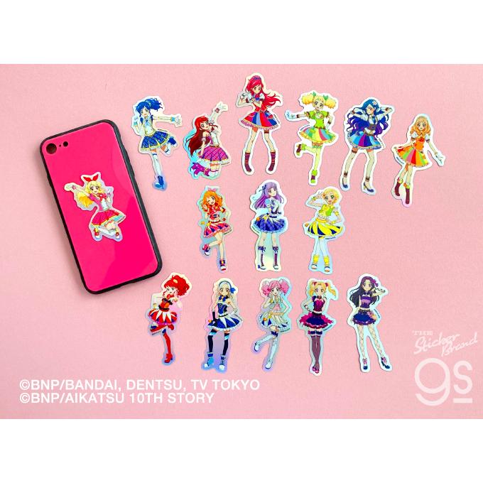 アイカツ！ ホログラムステッカー 大地のの アイドル アニメ 可愛い