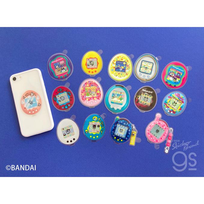 たまごっち クリアステッカー てんしっちのたまごっち パールピンク