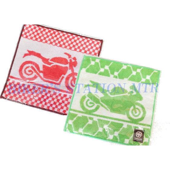 カワサキ（Kawasaki） 純正 今治タオルハンカチ 全2種 ZX-10Rデザイン