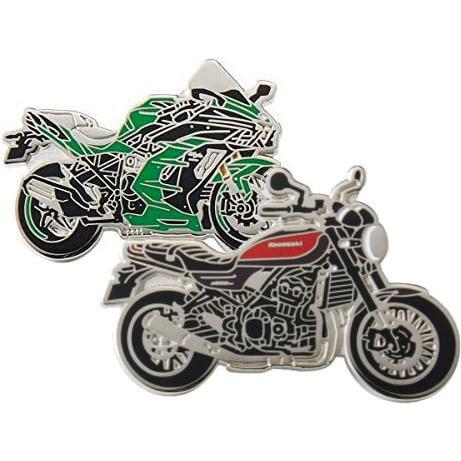 カワサキ（Kawasaki） 純正 ピンバッヂ ピンバッチ ピンバッジ 全3種