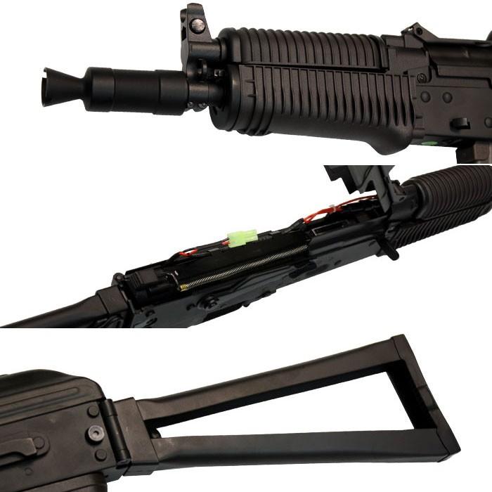 CYMA 電動ガン AKS74U（プラスチックハンドガード） 電動ガン【180日間