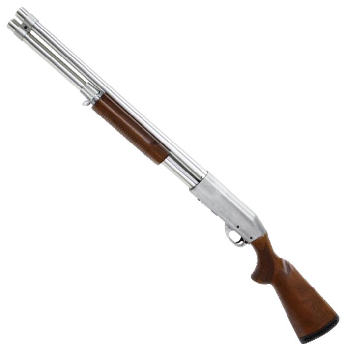 S＆T ARMAMENT S&T M870 ロング リアルウッド エアーショットガン SV