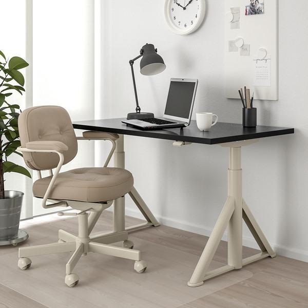 IKEA/イケア/通販】IDASEN イドーセン デスク 昇降式, ブラック