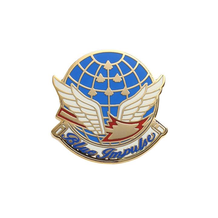 自衛隊 グッズ ブルーインパルス エンブレム 空自 ピンバッチ