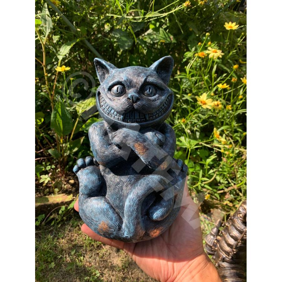 不思議の国のアリス 世界 ガーデニング チェシャ猫 庭 置き物 ガーデン