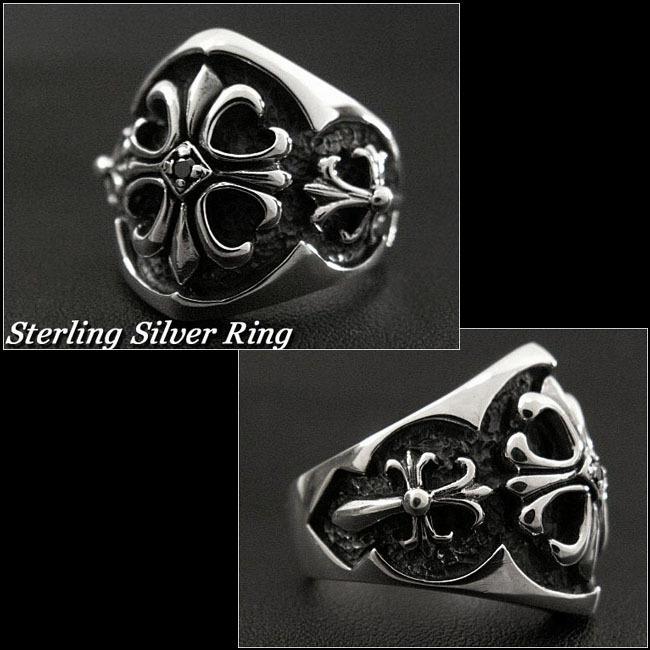 クロスフローリー シルバーリング クロスモチーフリング 指輪 シルバー