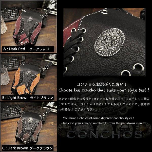 レザー ウエストポーチ ヒップポーチ／バッグ ベルトポーチ 本革