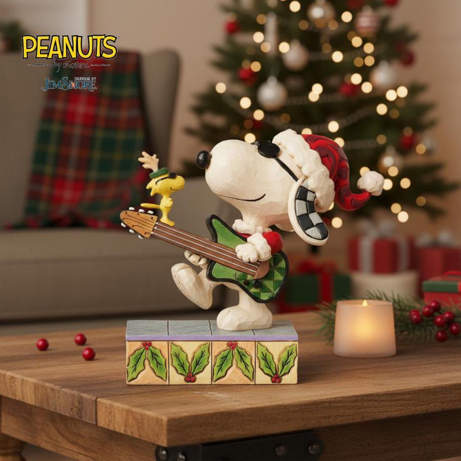 SNOOPY（スヌーピー） スヌーピー&ウッドストック ロック 12.7cm