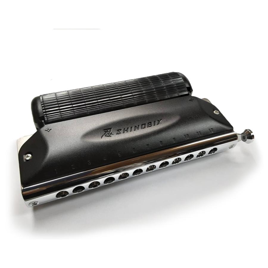 鈴木楽器製作所 消音装置付きクロマチックハーモニカ (フルセット