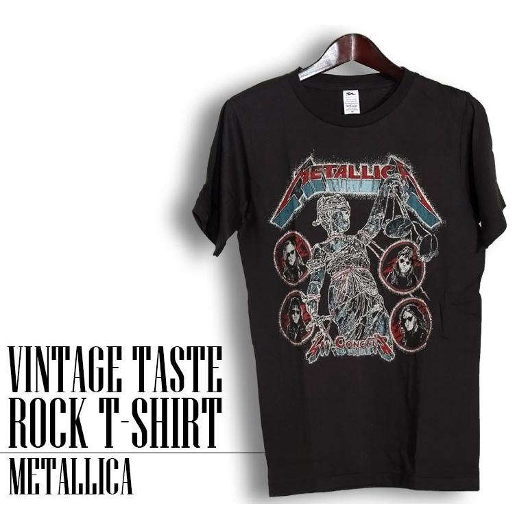 ヴィンテージロックtシャツ バンドtシャツ パンク Metallica メタリカ