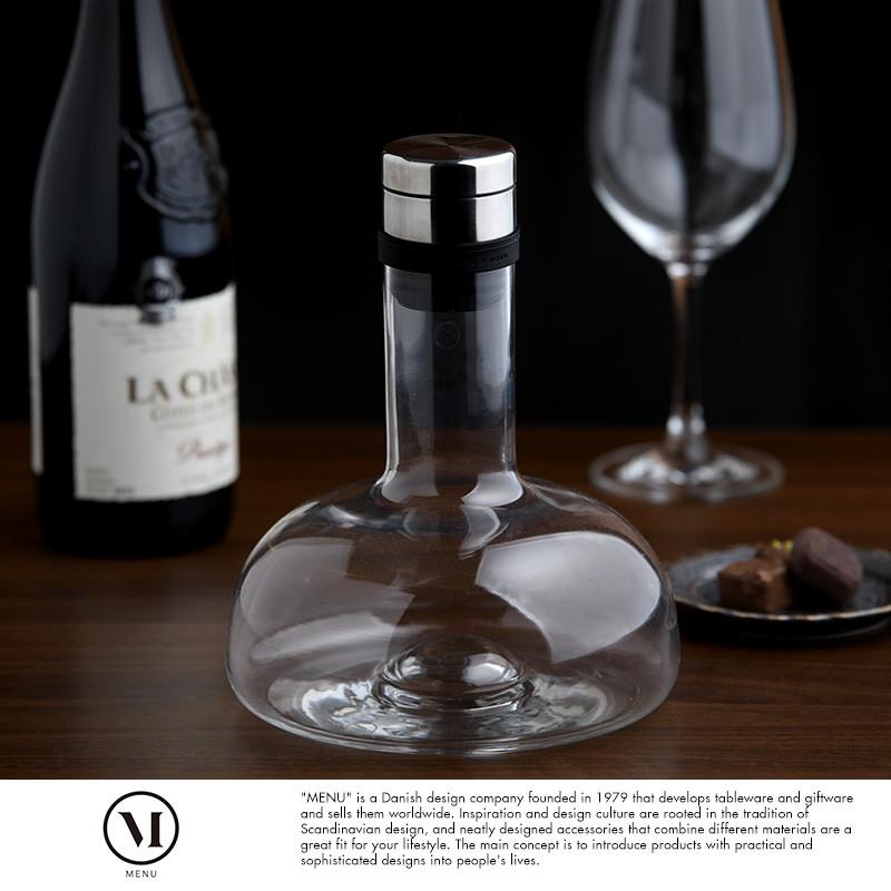 ワイン デキャンタ MENU ワインブリーザー シンプル カラフェ おしゃれ