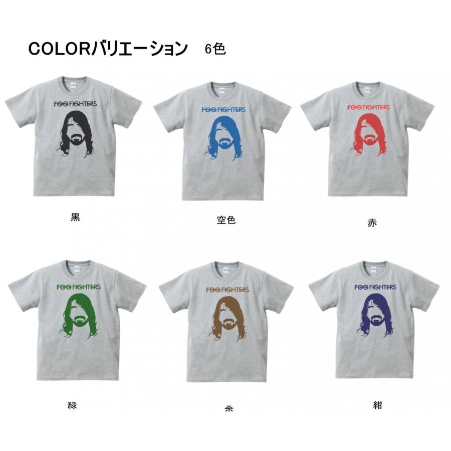 バンド ロック Tシャツ FOO FIGHTERS グレー : Tシャツ専門店 T1500