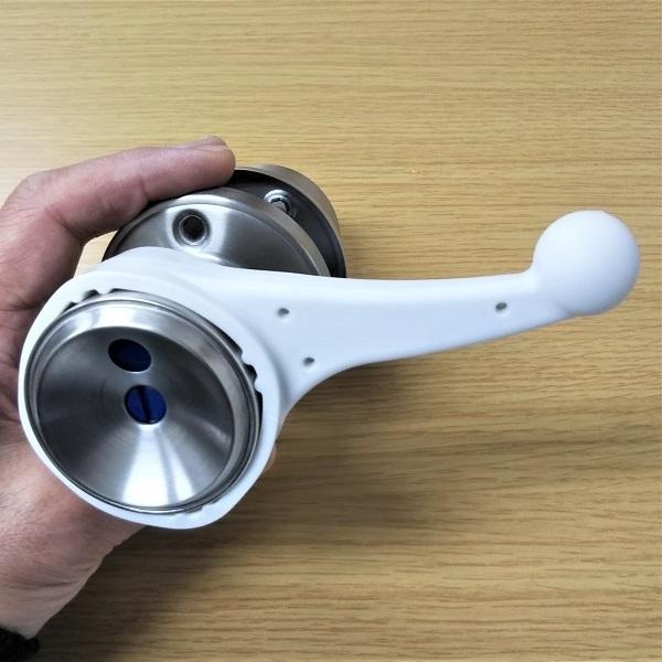 ドアノブ握り玉に取り付けるだけ らくらくドアハンドル 2個セット KDH