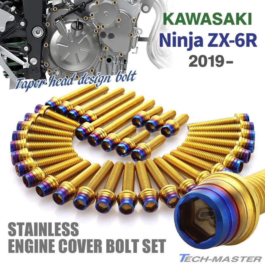 TECHーMASTER（テックマスター） ニンジャ ZX-6R Ninja エンジンカバー