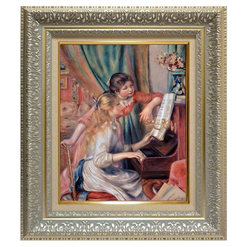 ヌードアート キャンバスプリント 複製画 額装 絵画風 未使用 315×280