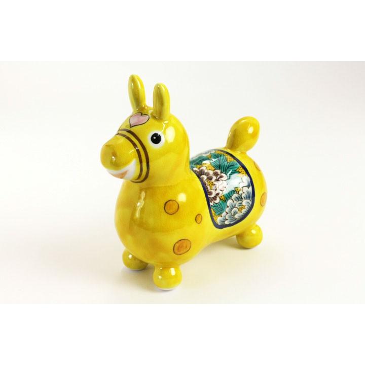 九谷焼 【九谷焼ロディ】 色絵牡丹文 / 糠川孝之 ｜ 木箱入り 置物