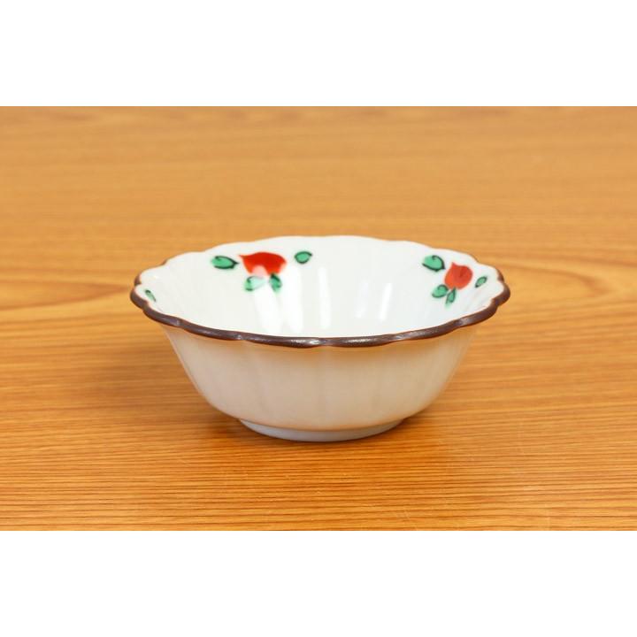 九谷焼 菊型小付揃 山野草 / 美山窯 和食器 皿 小皿 人気 ギフト 化粧