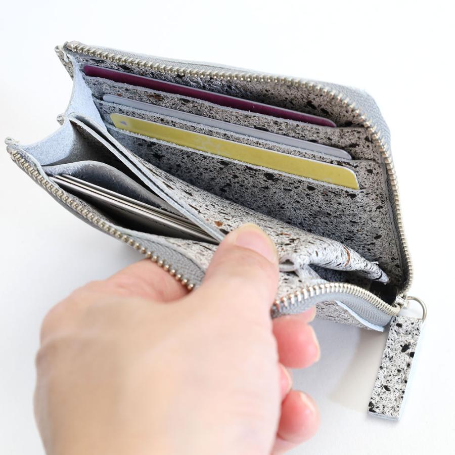 CRONY. ミカゲ Mikage Half Zip Wallet Large お財布 ミニ財布 L字