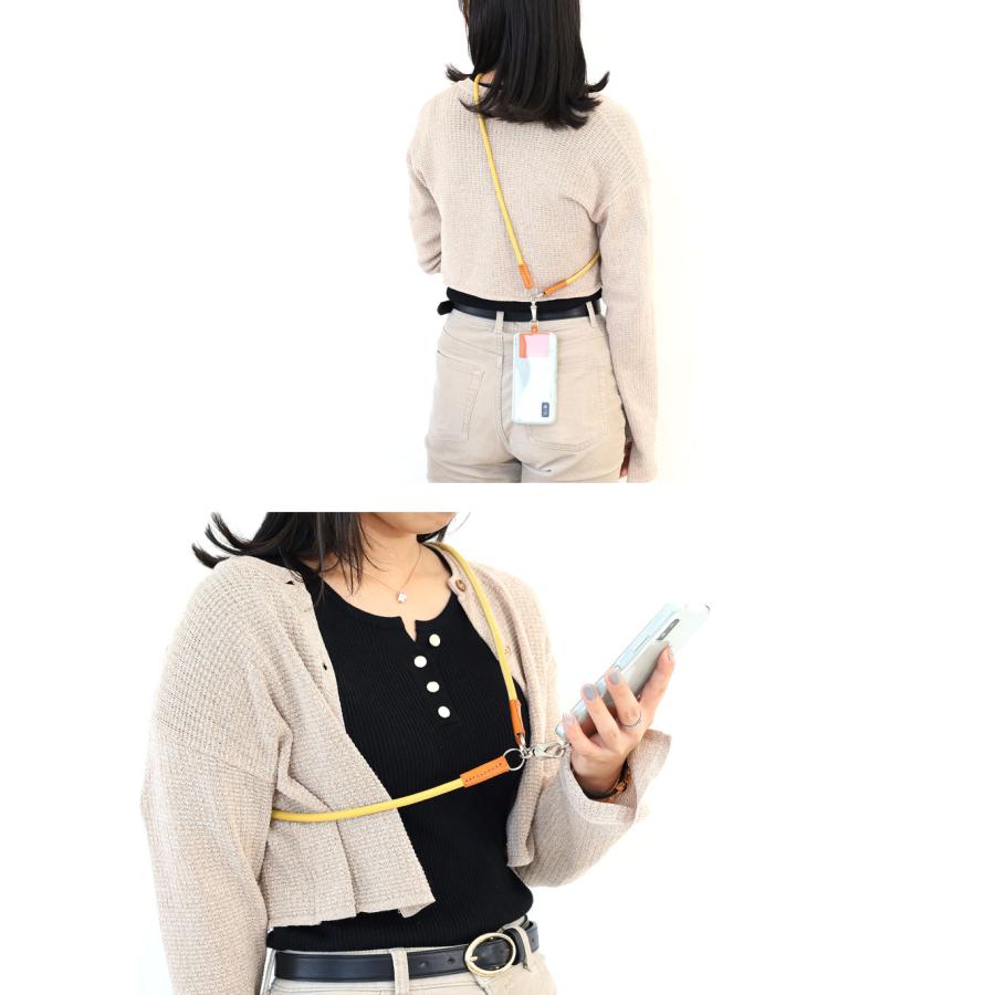 TIDEWAY（タイドウェイ） スマホショルダーストラップ 抗菌 スマホ