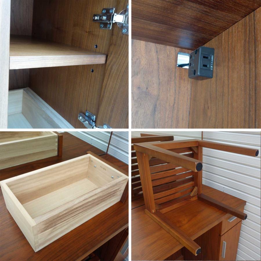 ACTUS（アクタス） ◇ ドレッサー スツール セット ◇ 幅903×奥行452