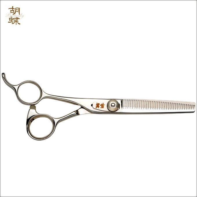 トリミングシザー 胡蝶 6L-40F 左用（スキ／6.0インチ／カット率40