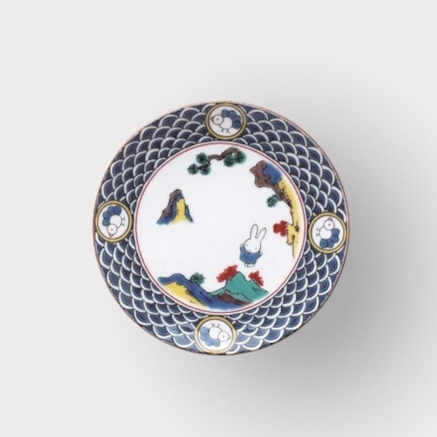 Miffy（ミッフィー） ホワイトデー お返し 九谷焼 豆皿 皿 陶器 小皿