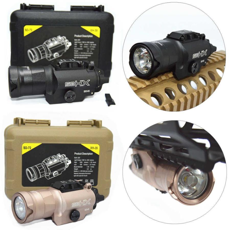 SOTAC製 SUREFIREタイプ XH35 ウェポンライト LEDフラッシュライト SD