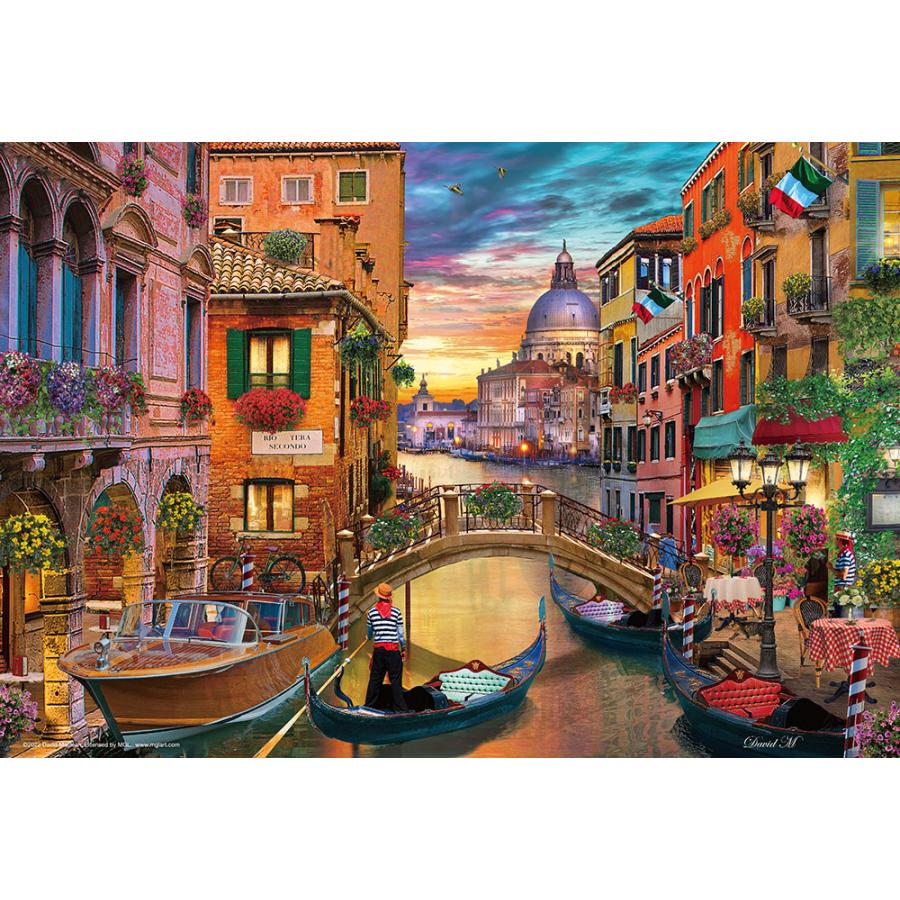 ジグソーパズル 500スモールピース 黄昏のヴェネツィア (26×38cm